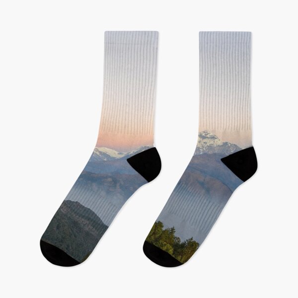 Item preview, Snow Capped Mountains at Sunrise designed and sold by wjrtapp.