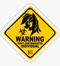 Biohazard Poney Sticker