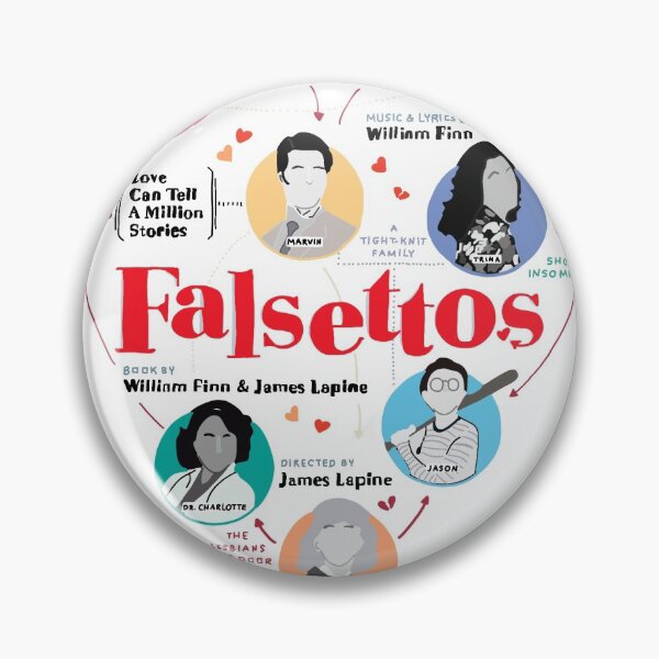 Item preview, Falsettos Album Cover designed and sold by dear-alex-chill.