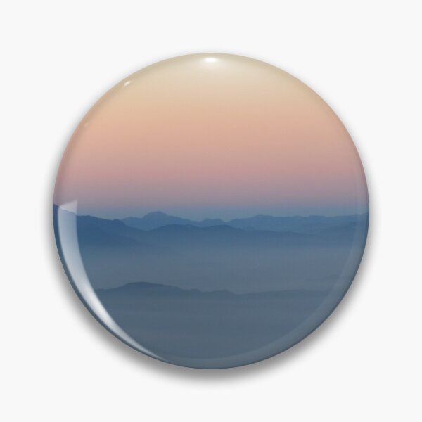 Item preview, mountains peaking through mist at sunrise designed and sold by wjrtapp.