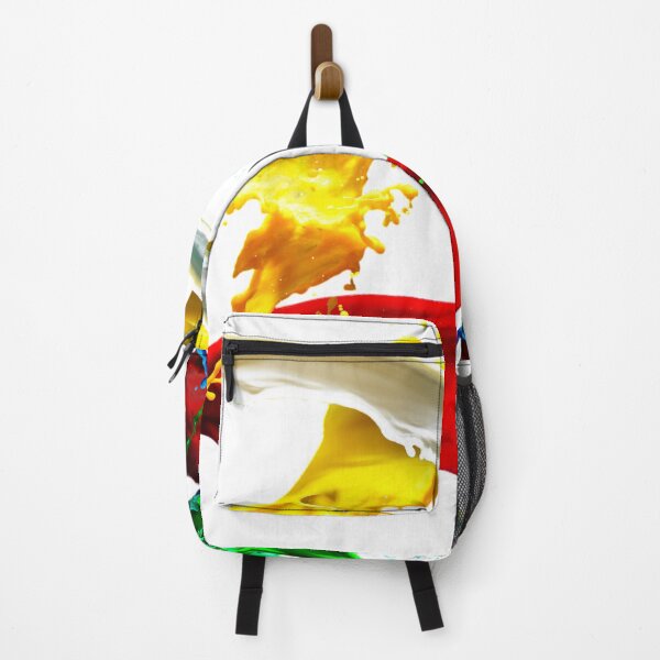 Item preview, white, yellow, red, green, blue colour splashes designed and sold by LynksArts.