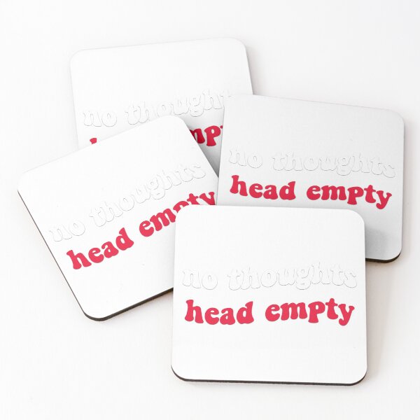 Item preview, no thoughts head empty designed and sold by comingofage.