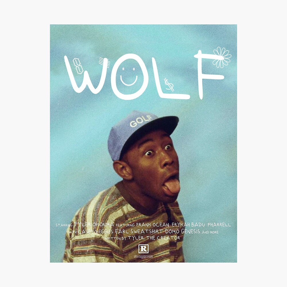 Tyler The Creator Wolf 3D Motion Sticker & Magnet – Impressive