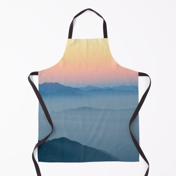 Item preview, Sunrise over misty mountain range designed and sold by wjrtapp.
