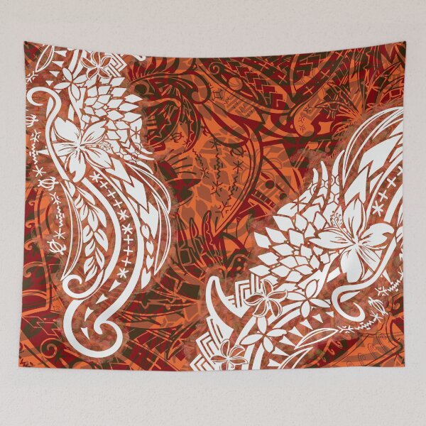 Item preview, Polynesian - Hawaiian Kona Lava Abstract Tribal Threads designed and sold by sunnthreads.