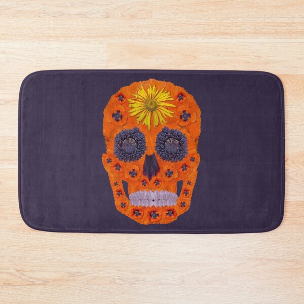 Item preview, Flower Skull 1 designed and sold by GobaFineArts.
