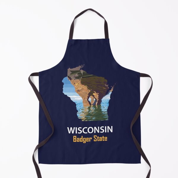 Item preview, Wisconsin - The Badger State - Bumper Sticker designed and sold by d1mology.