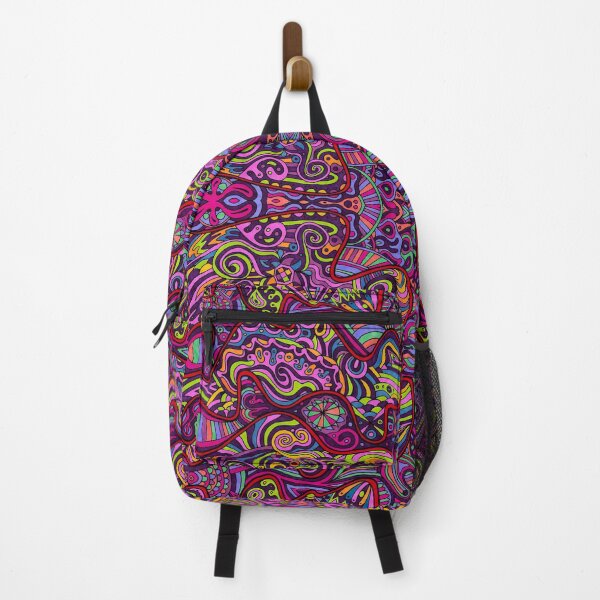 Item preview, Psychedelic Abstract colourful work 129 designed and sold by CallumHoare.