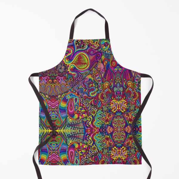Item preview, Psychedelic Abstract colourful work 128 designed and sold by CallumHoare.