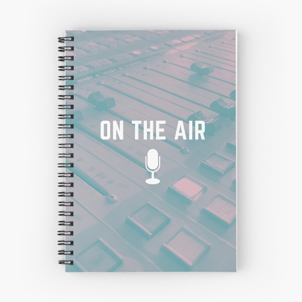 Item preview, One The Air | Radio Board | Soft Graphic designed and sold by TheRadioFam.