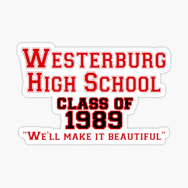 westerburg-high-school-class-of-1989-sticker-for-sale-by-blue-jay