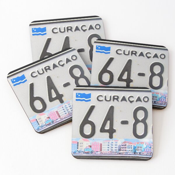 Item preview, curaçao licence plate designed and sold by am-mantilla2156.