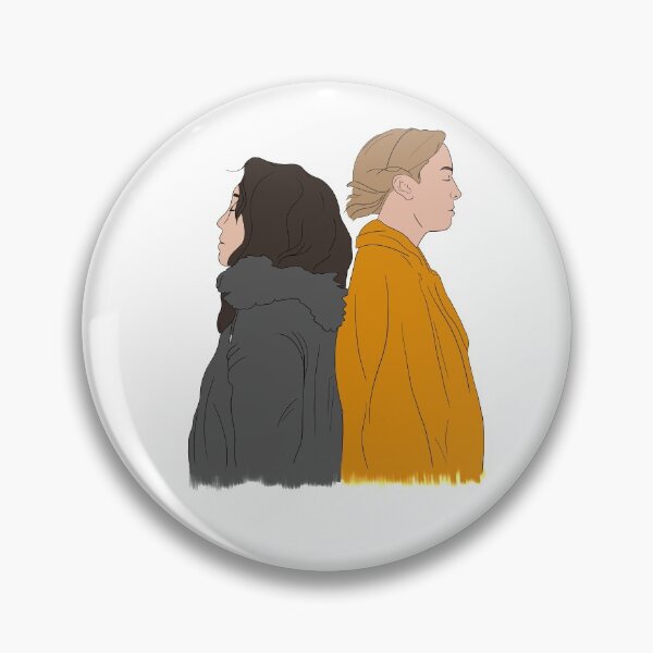 Item preview, Killing Eve Villanelle and Eve Back to Back designed and sold by spiderwebster.
