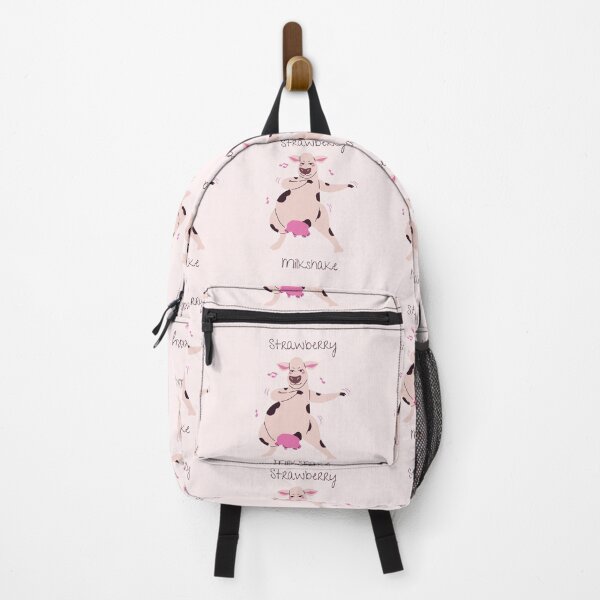 Item preview, Dancing Strawberry Cow - Strawberry Milkshake designed and sold by TeesForNerds.