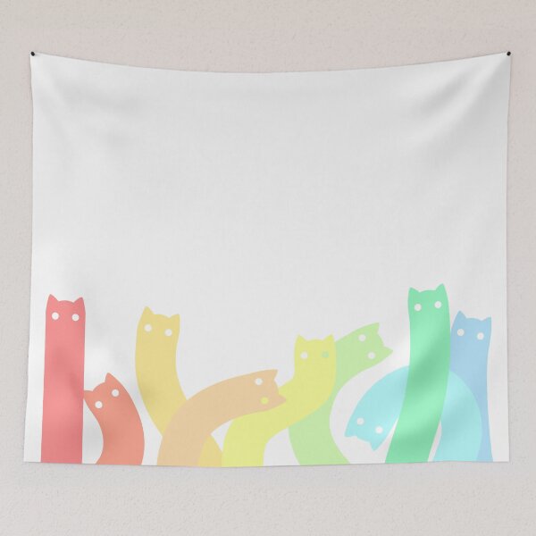 Item preview, Rainbow Cat Noodles - Pastel designed and sold by Shea-Cheese.