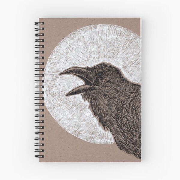 Item preview, Raven with Moon designed and sold by Mary Traverse.