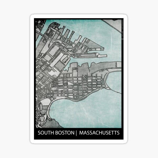South Boston, MA Sticker