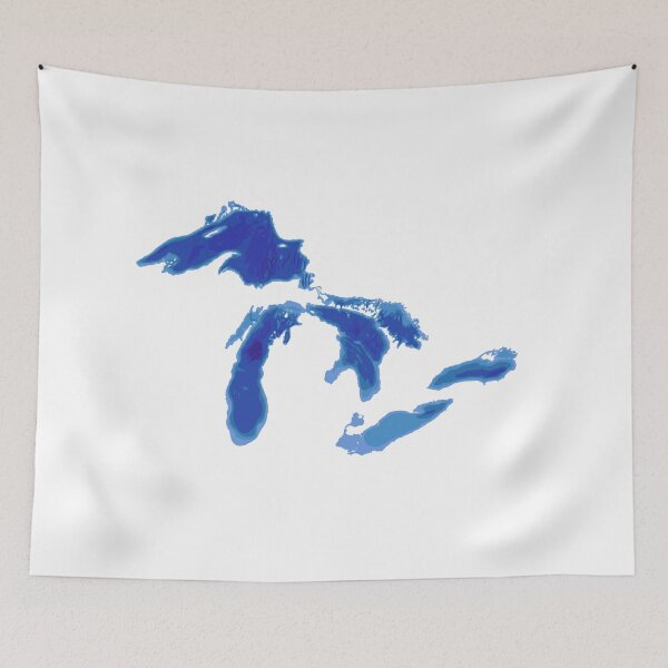 Item preview, The Great Lakes designed and sold by amandabruha.