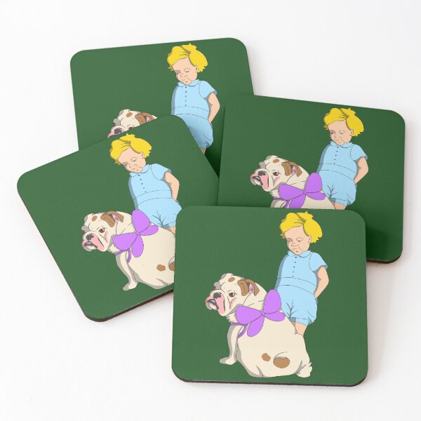 Item preview, Bulldog and whistling boy designed and sold by Ry-art.