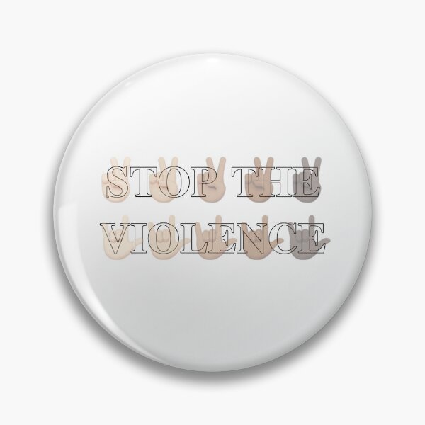 Item preview, Stop The Violence Sticker designed and sold by stickersbyelea.