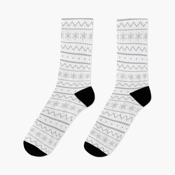 Item preview, Winter Pattern Snowflakes Grey designed and sold by fuzzyleaf.