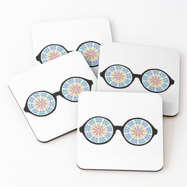 Item preview, Kaleidoscope Pattern Glasses designed and sold by designsbynic.