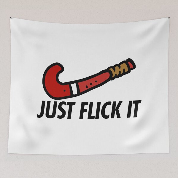 Item preview, Just Flick It - Field hockey designed and sold by HalpinDesign.