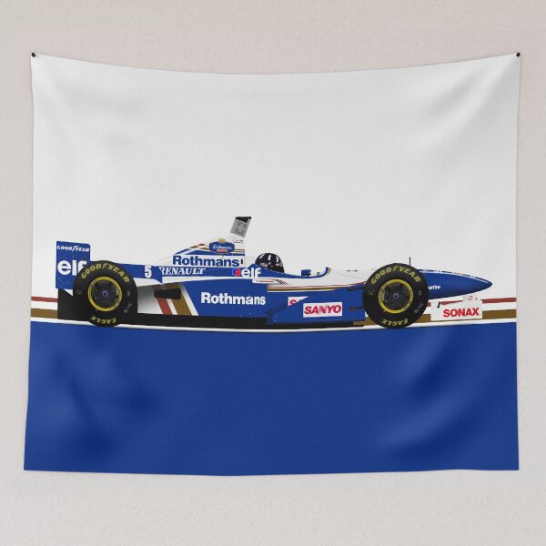 Item preview, Williams FW18 - Damon Hill - Big Colour designed and sold by JageOwen.