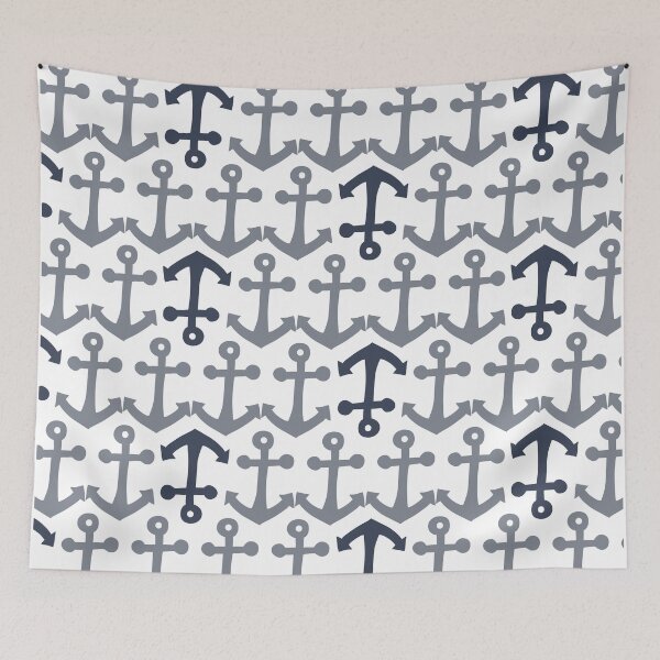 Item preview, Anchors Away designed and sold by tuesdaytextiles.