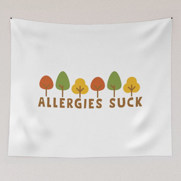 Item preview, Allergies Suck Graphic designed and sold by lilytepper.