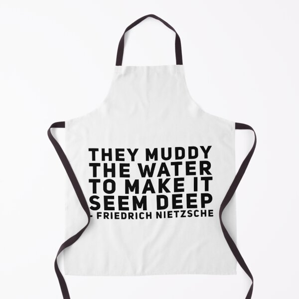 Item preview, They Muddy the Water - Nietzsche designed and sold by HalpinDesign.