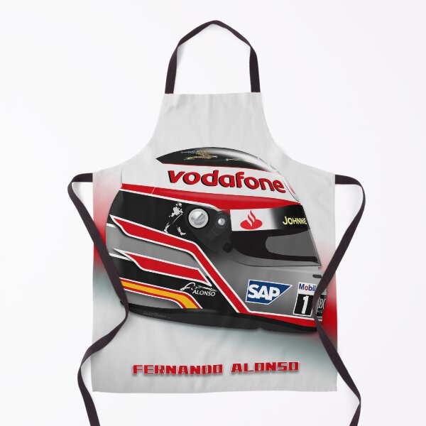 Item preview, Fernando Alonso  - 2007 helmet Art Print designed and sold by JageOwen.