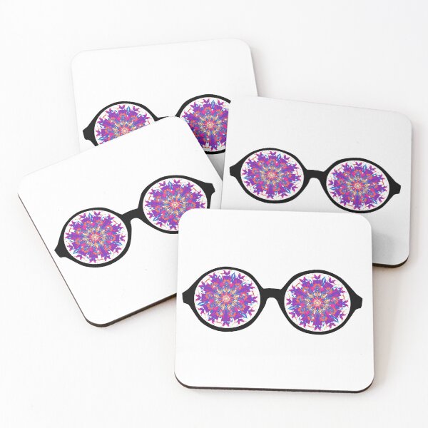 Item preview, Kaleidoscope Pattern Glasses designed and sold by designsbynic.