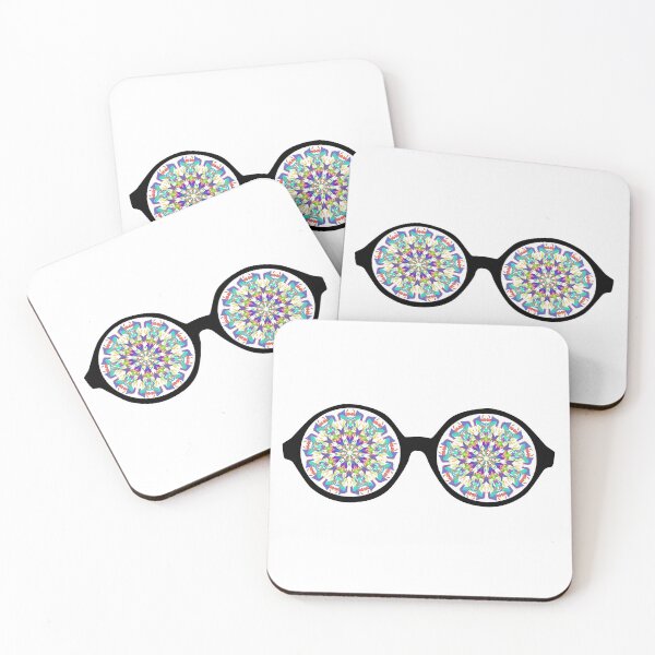 Item preview, Kaleidoscope Pattern Glasses designed and sold by designsbynic.