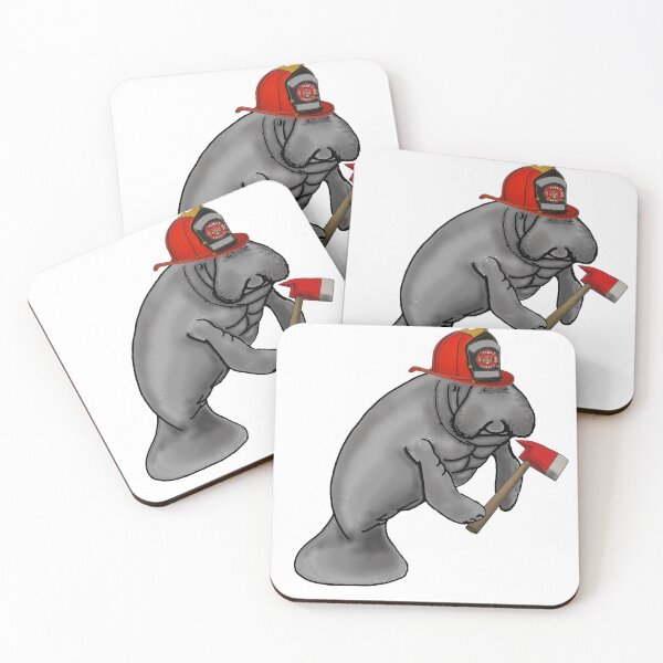 Item preview, Manatee Fire Fighter designed and sold by Dantalbert.
