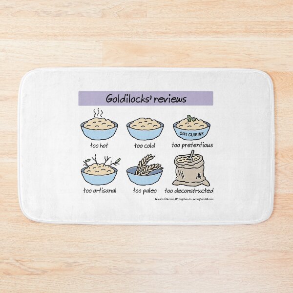 Item preview, Goldilocks' reviews designed and sold by WrongHands.