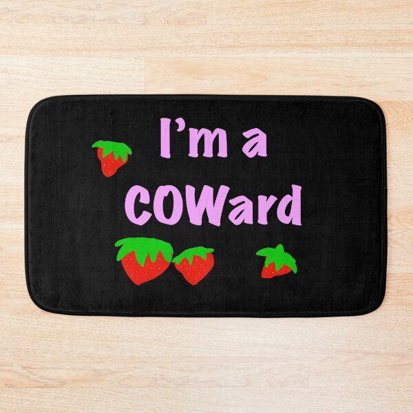 Item preview, Strawberry Cow Coward designed and sold by Hungrydots.