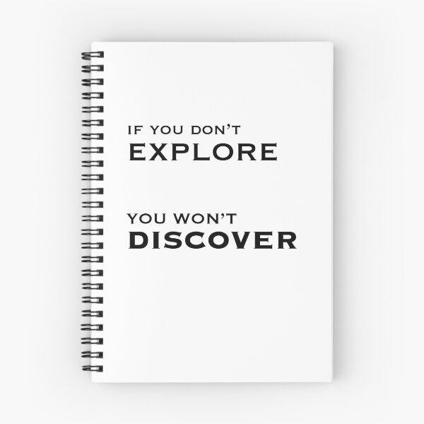 Item preview, If you don't explore you won't discover quote designed and sold by Images by Chris de Blank.