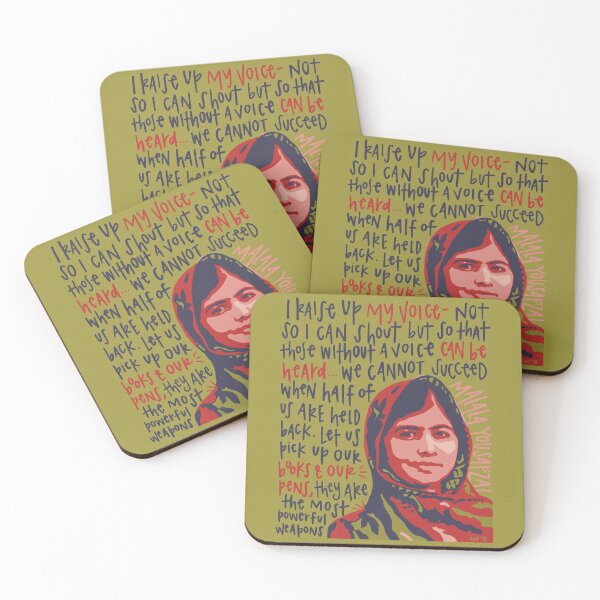 Item preview, Malala Yousafzai designed and sold by emilyvpcreates.