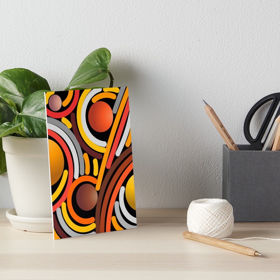 Item preview, Art Board Print designed and sold by RaffaellaRisso.