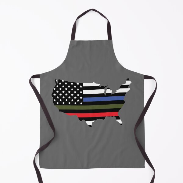 Item preview, America Outline: Police, Military, Fire designed and sold by CM-PD.