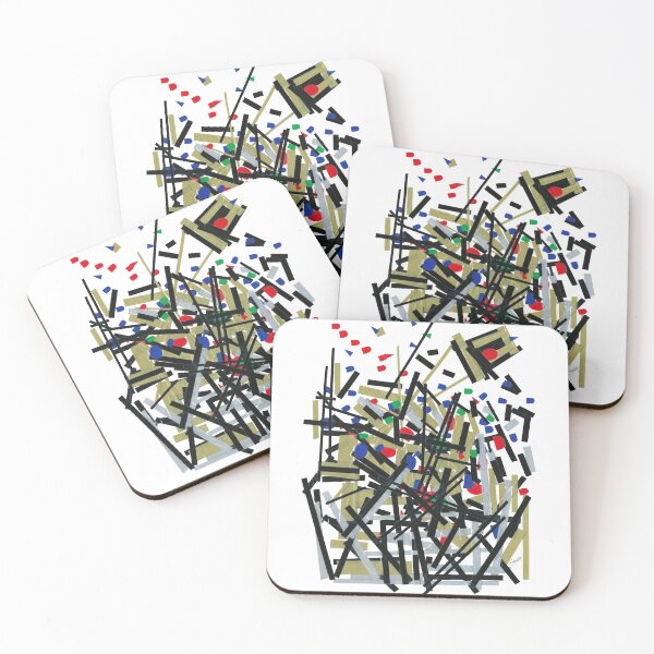 Item preview, Abstract in Tape & Letterforms 1 designed and sold by GobaFineArts.