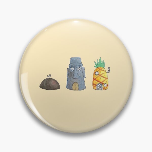 Item preview, Spongebob, Patrick, and Squidward Houses Set designed and sold by Julitortellini.