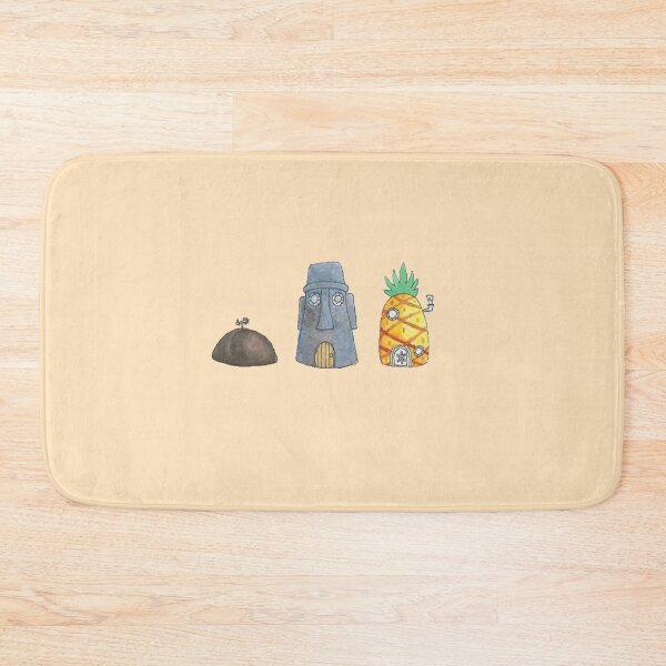 Item preview, Spongebob, Patrick, and Squidward Houses Set designed and sold by Julitortellini.