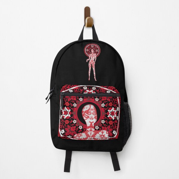 Item preview, Alien Fashionista White Red on Black designed and sold by Diego-t.