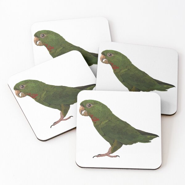 Item preview, red-throated parakeet designed and sold by obscurite.