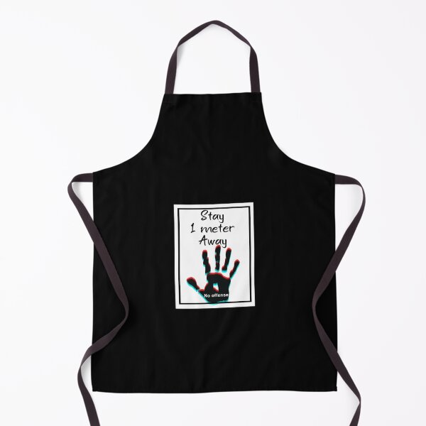 Item preview, Stay One meter Away, no offense designed and sold by Minimal Calm.
