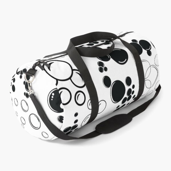 Item preview, Bubbles Black & White Pattern designed and sold by lusterhills.