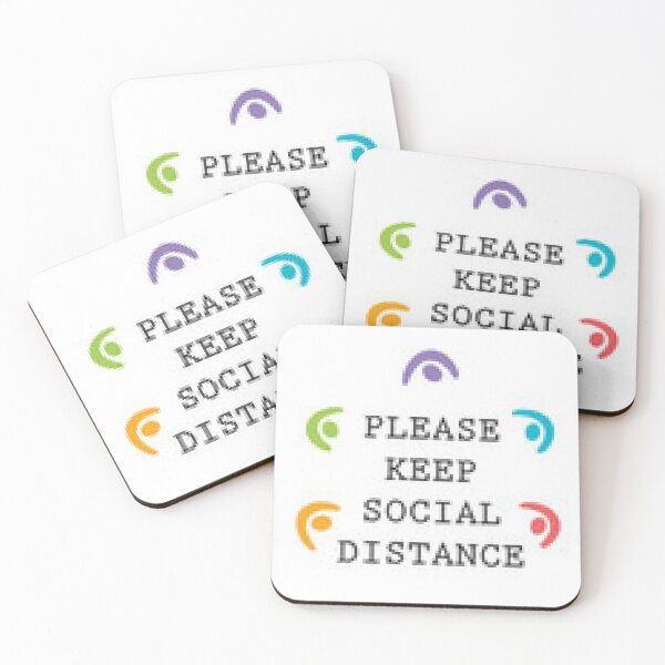 Item preview, Please Keep Social Distance - Family Apparel, Accessories, Home Decor,  Face Mask,  designed and sold by lduke47.