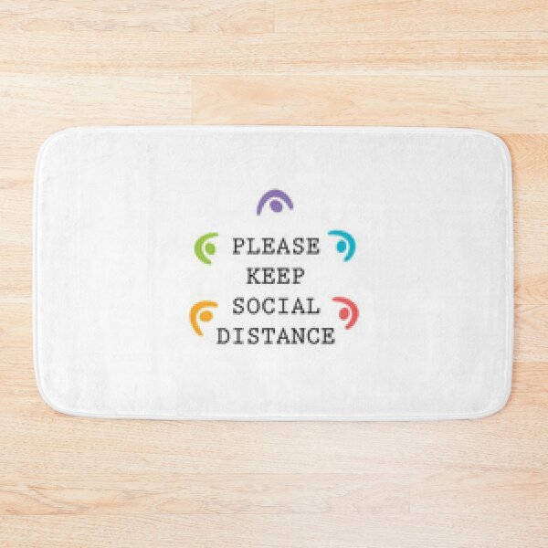 Item preview, Please Keep Social Distance - Family Apparel, Accessories, Home Decor,  Face Mask,  designed and sold by lduke47.